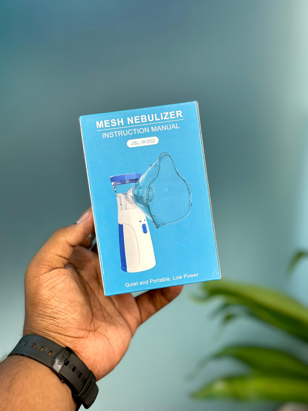 Portable Mesh Nebulizer – Quiet Handheld Inhaler for Adults & Kids