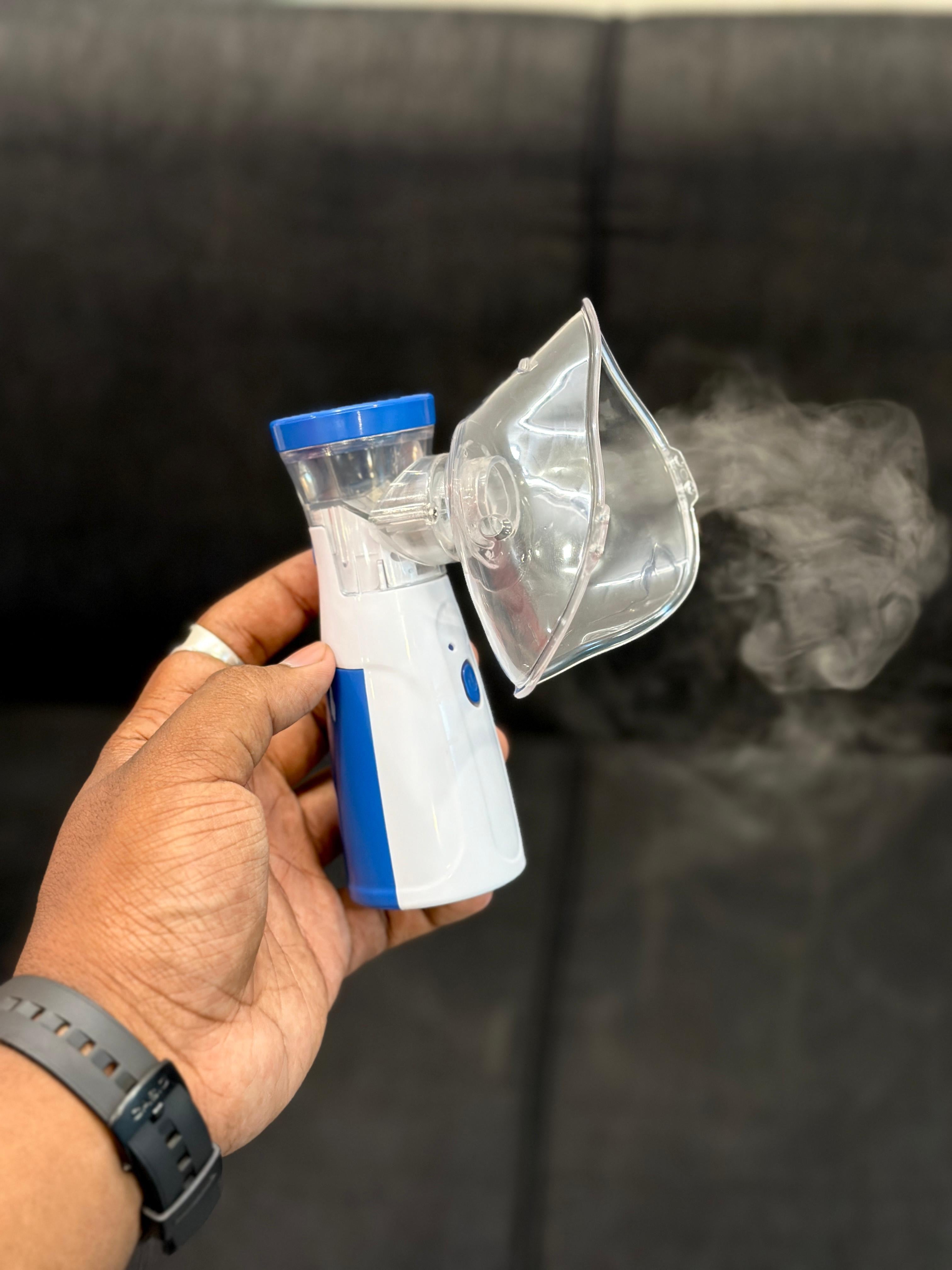 Portable Mesh Nebulizer – Quiet Handheld Inhaler for Adults & Kids
